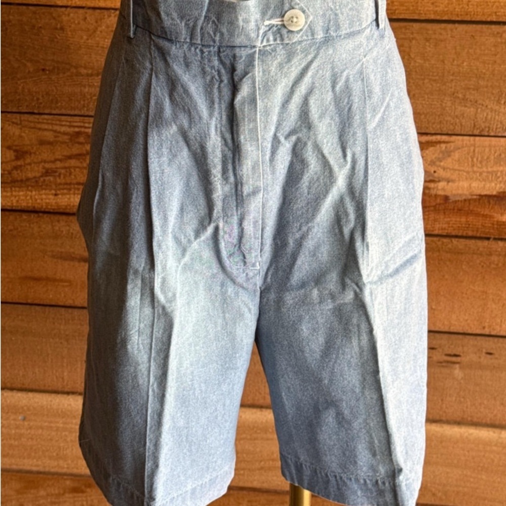 Faconnable Light Blue Women’s Jean Shorts